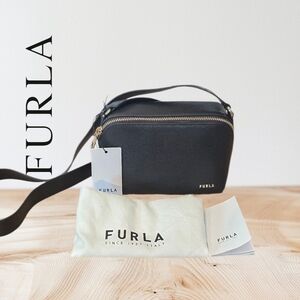 Furla New Small  Black Crossbody Bag